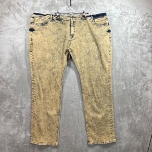 A Tiziano Jeans Mens Size 52  Washed Denim‎ Streetwear Hip Hop y2k Grunge Pop